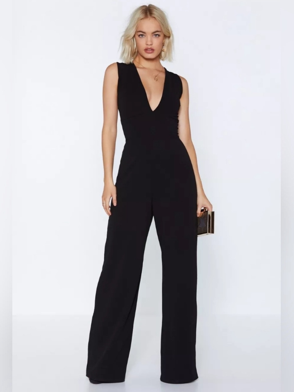 Nasty Gal Wide Leg Jumpsuit
